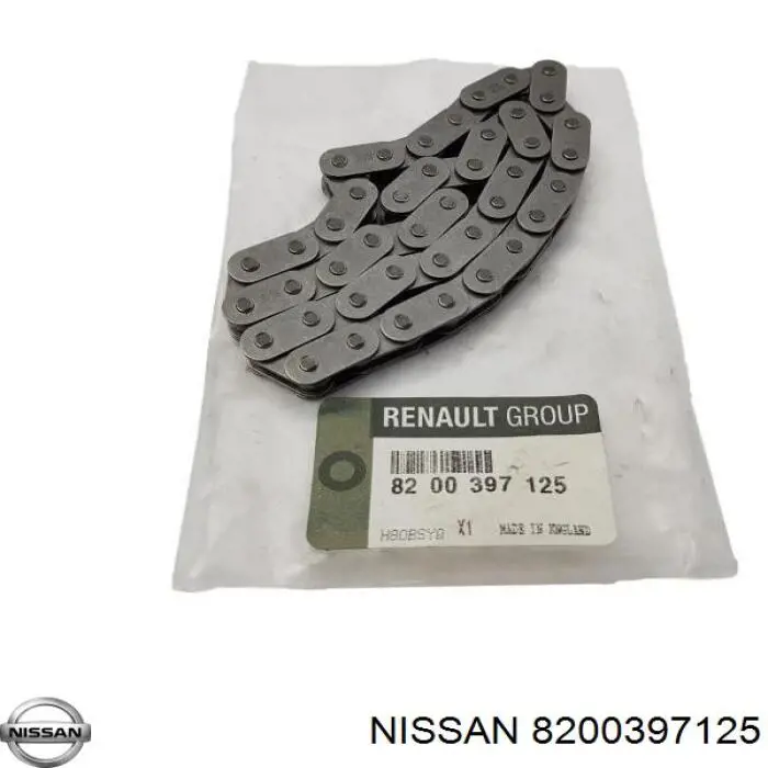 8200397125 Nissan цепь масляного насоса