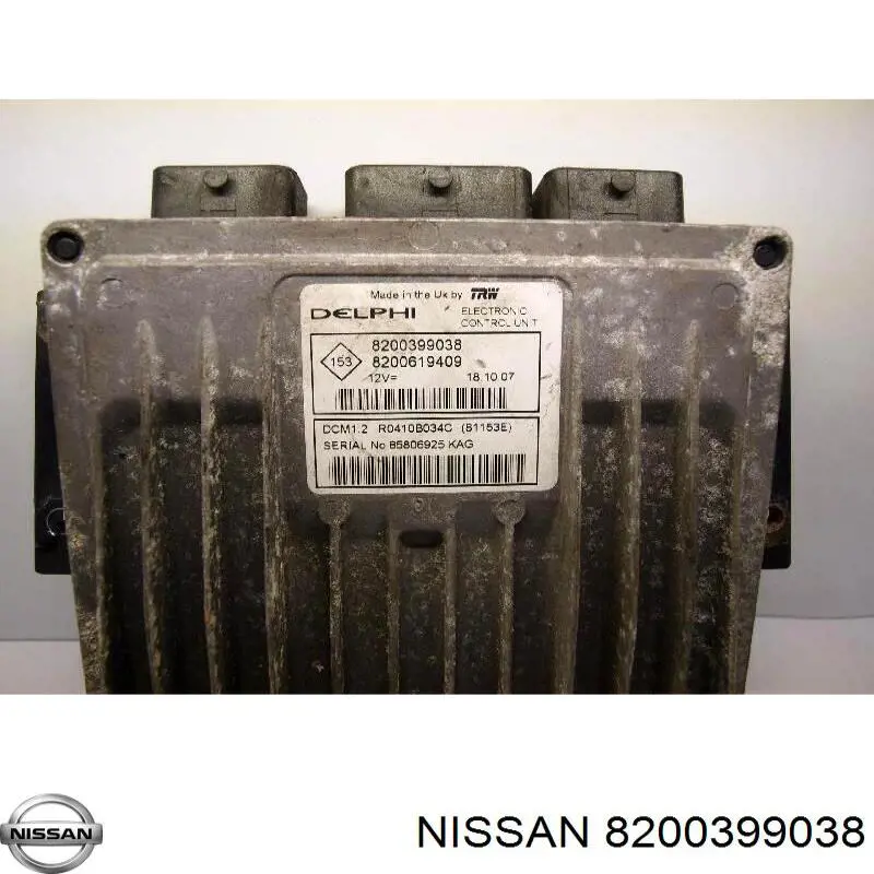 8200399038 Nissan módulo de direção (centralina eletrônica de motor)