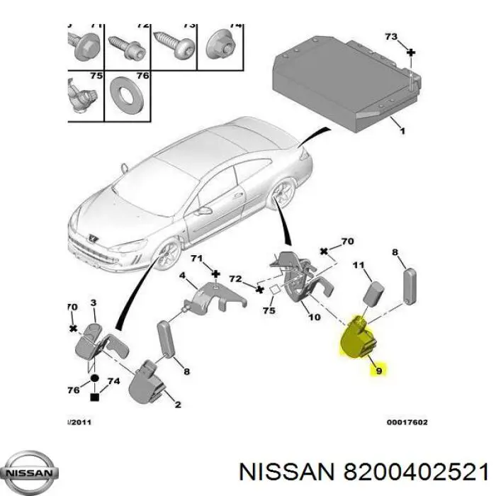 Купить 4431359 Opel Двигатель корректора фар