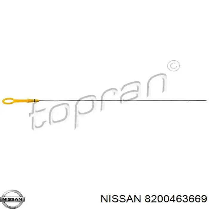 8200463669 Nissan sonda (indicador do nível de óleo no motor)