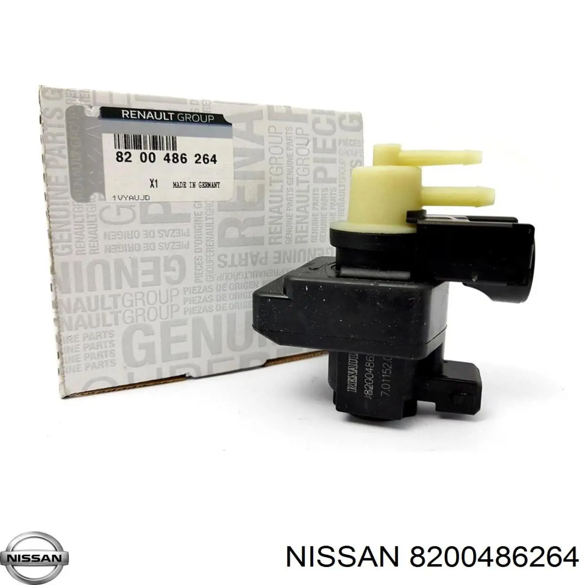 Клапан преобразователь давления наддува (соленоид) 8200486264 Nissan