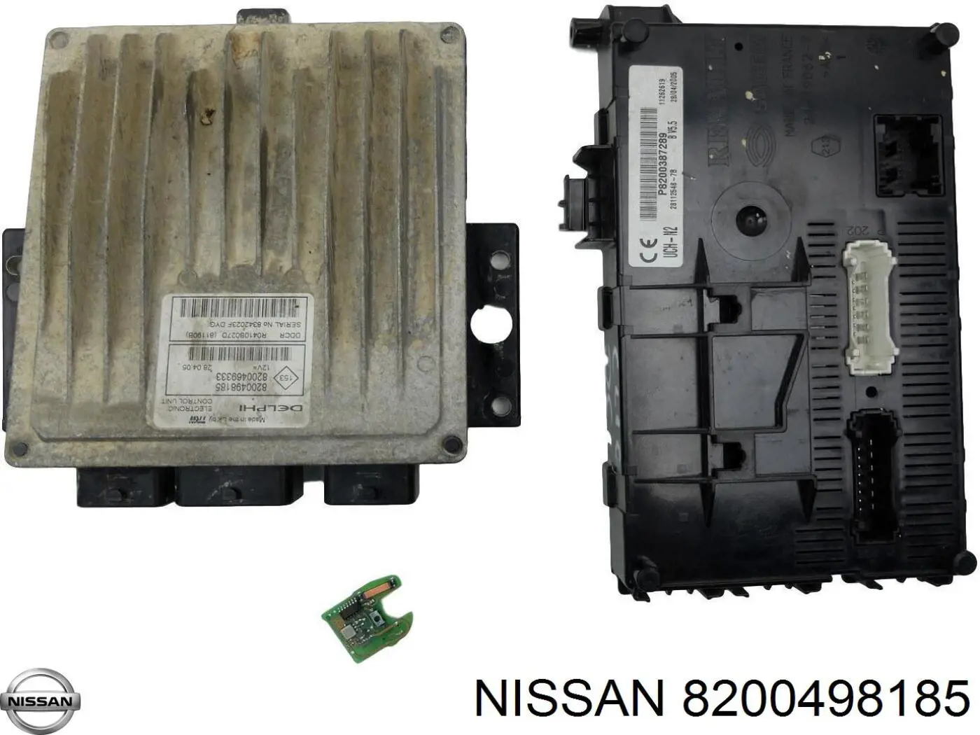 Модуль управления (ЭБУ) впрыском топлива 8200623251 Renault (RVI)