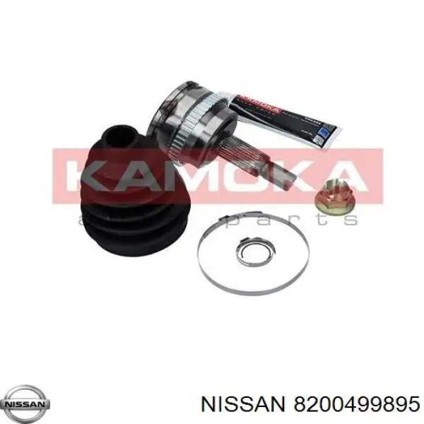 8200499895 Nissan полуось (привод передняя правая)