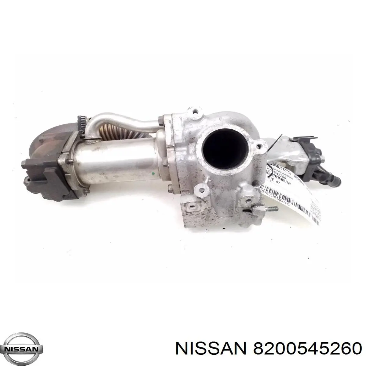 8200545260 Nissan радиатор системы egr рециркуляции выхлопных газов