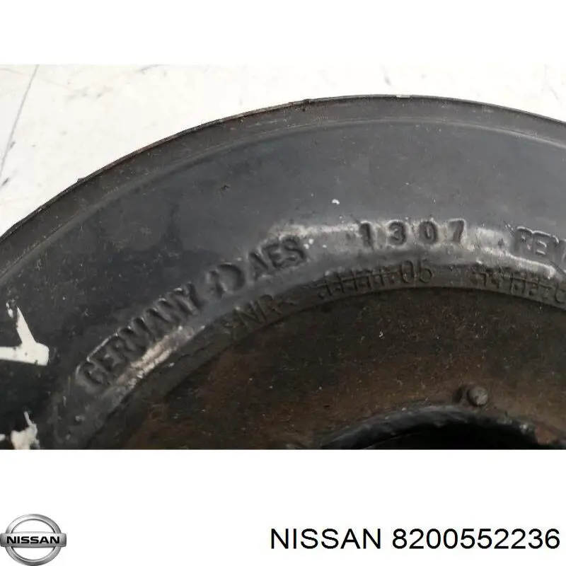 8200552236 Nissan/Infiniti Шкив коленчатого вала