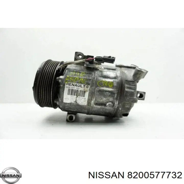 8200577732 Nissan compressor de aparelho de ar condicionado