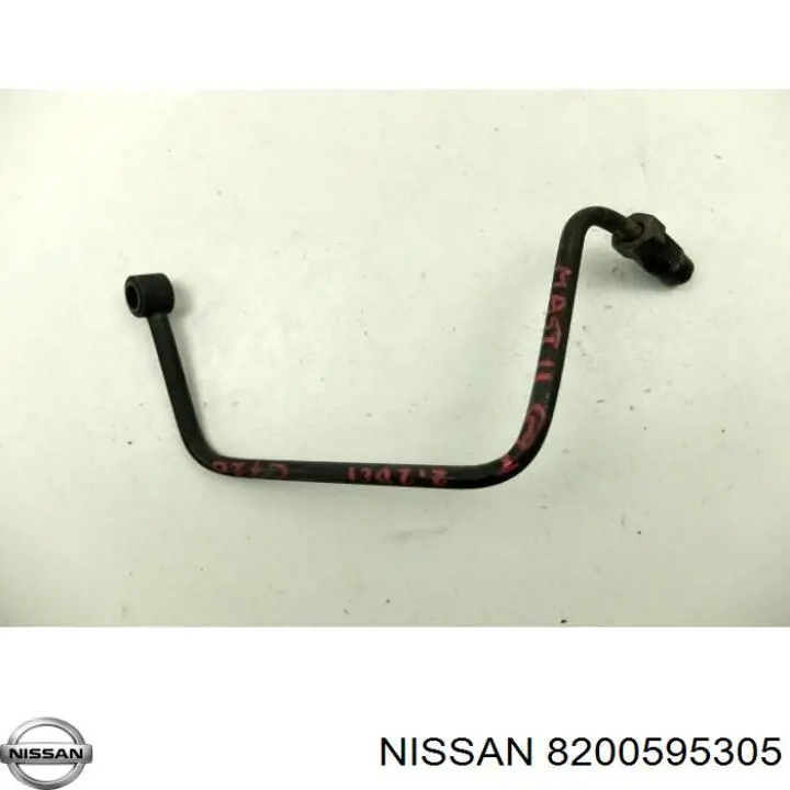 8200595305 Nissan tubo (mangueira de fornecimento de óleo de turbina)