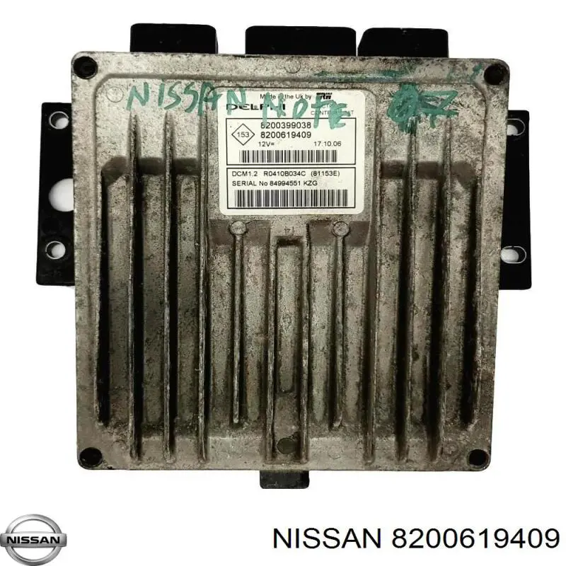 8200619409 Nissan módulo de direção (centralina eletrônica de motor)