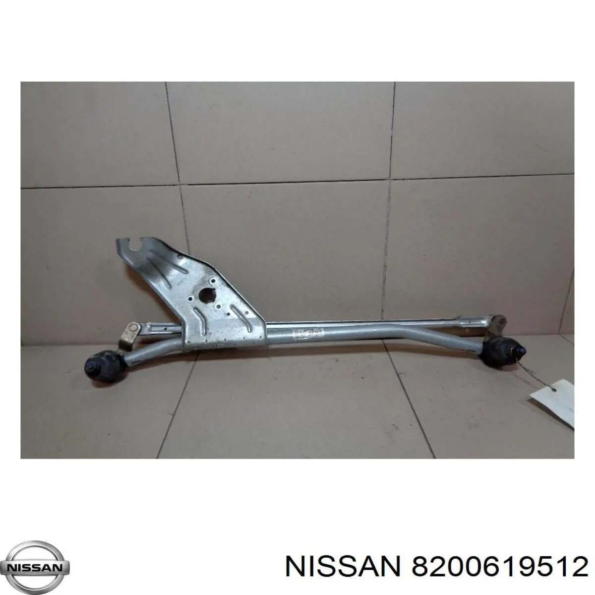 8200619512 Nissan/Infiniti Мотор стеклоочистителя передний