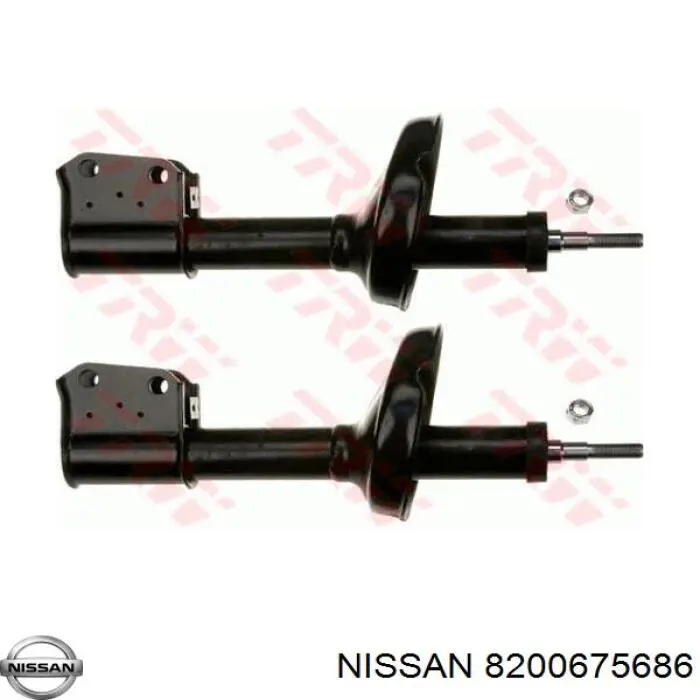 Амортизатор передний 8200675686 Nissan/Infiniti