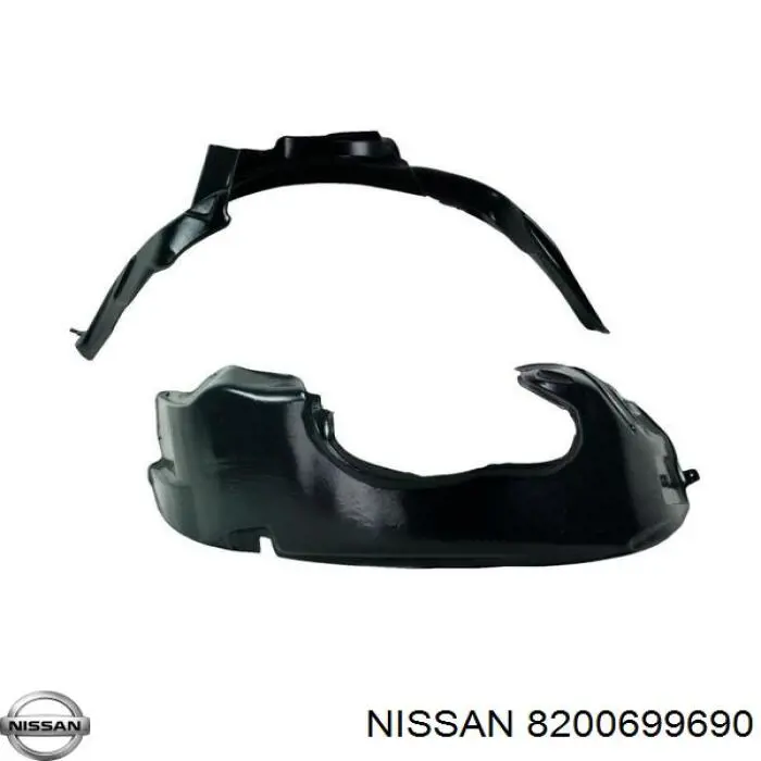 Подкрылок передний левый 8200699690 Nissan