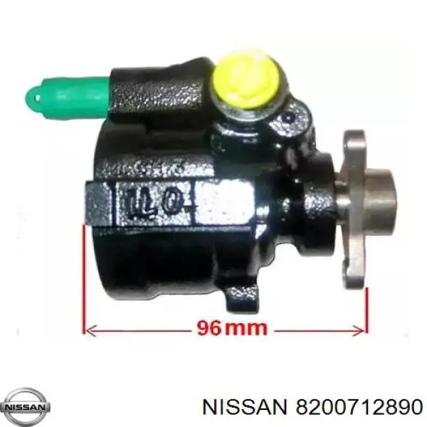 Насос ГУР 8200712890 Nissan