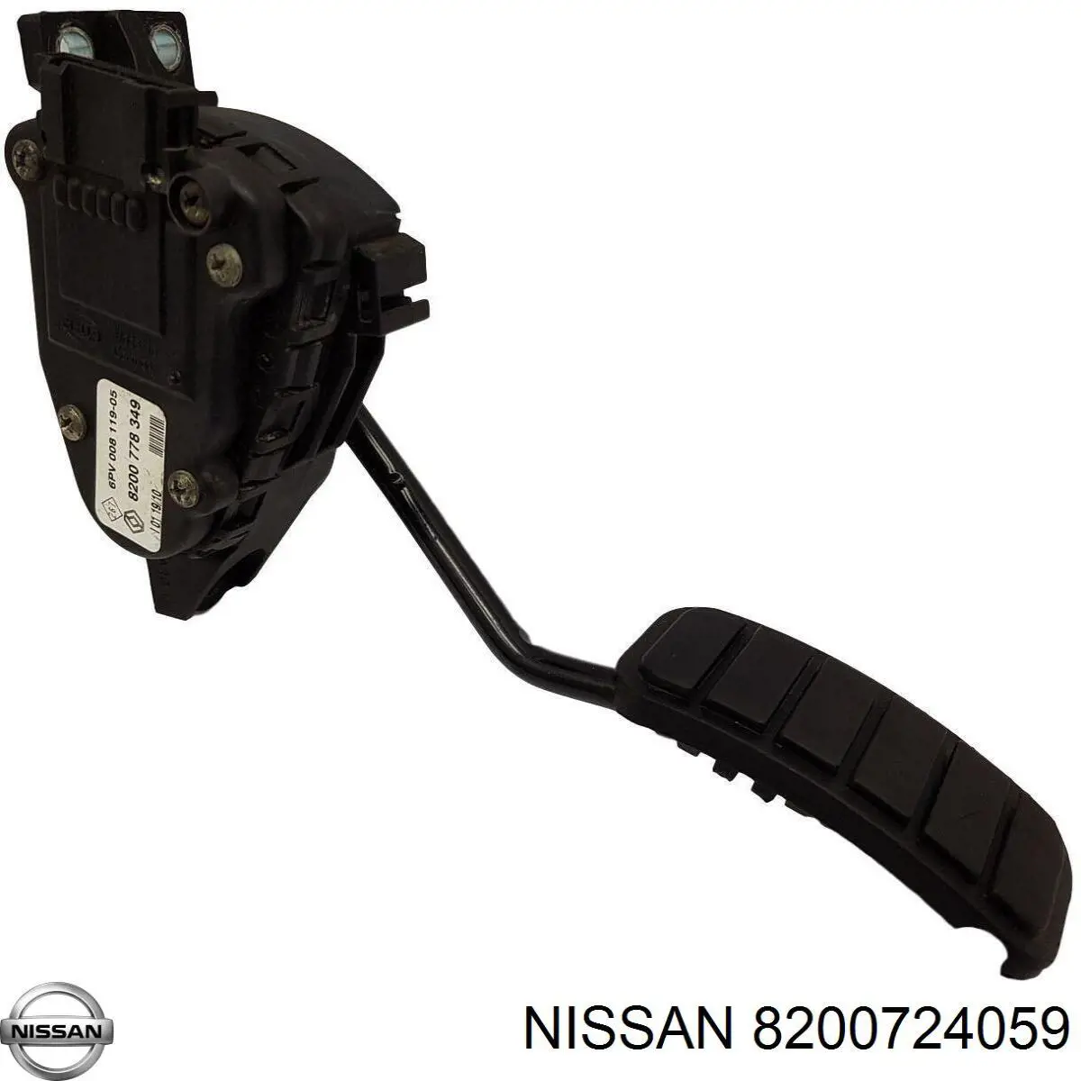 8200724059 Nissan pedal de gás (de acelerador)