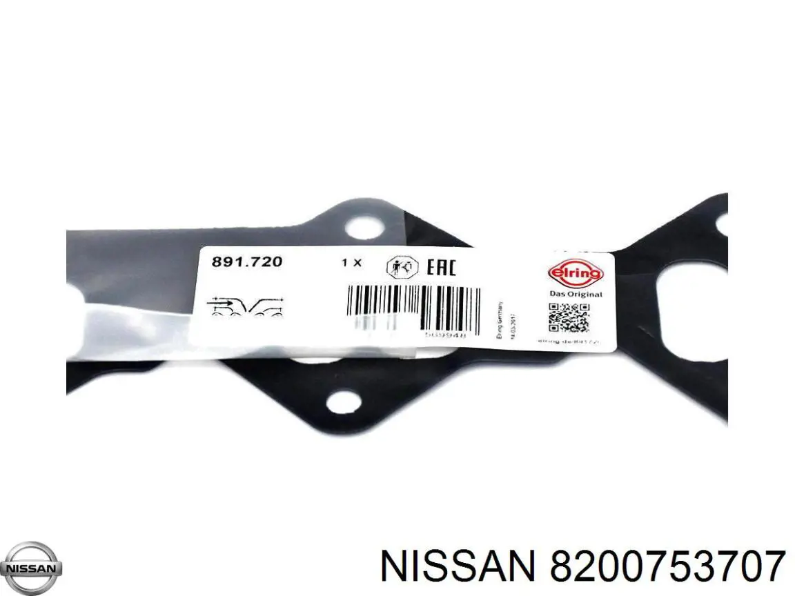 Купить 8200753707 Nissan/Infiniti Прокладка турбины выхлопных газов, выпуск