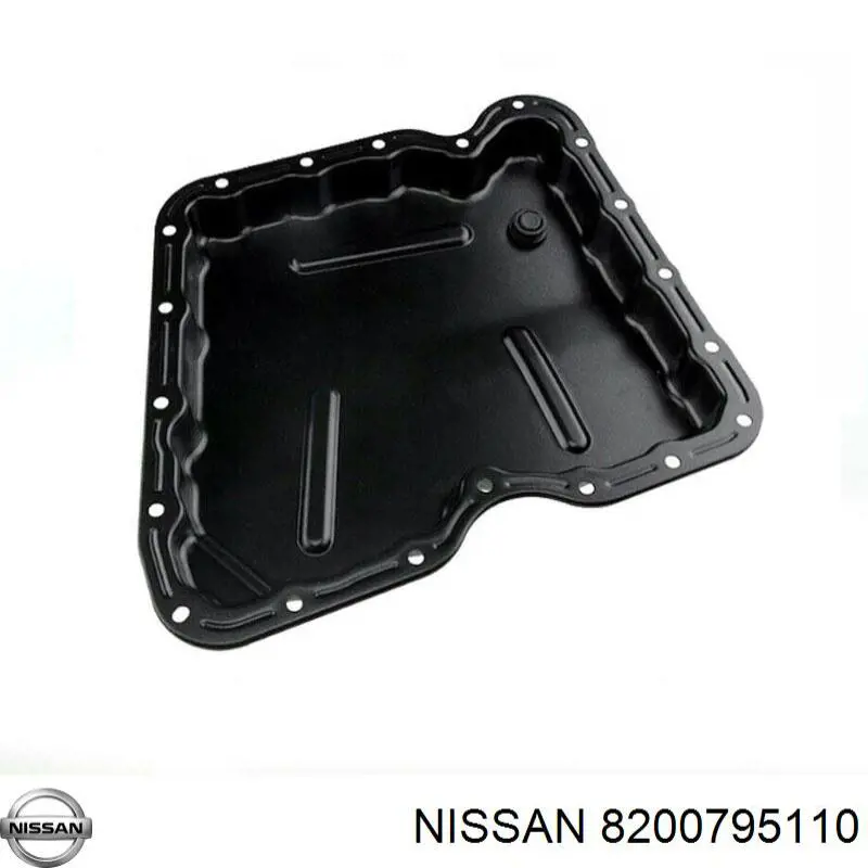 8200795110 Nissan panela de óleo de cárter do motor