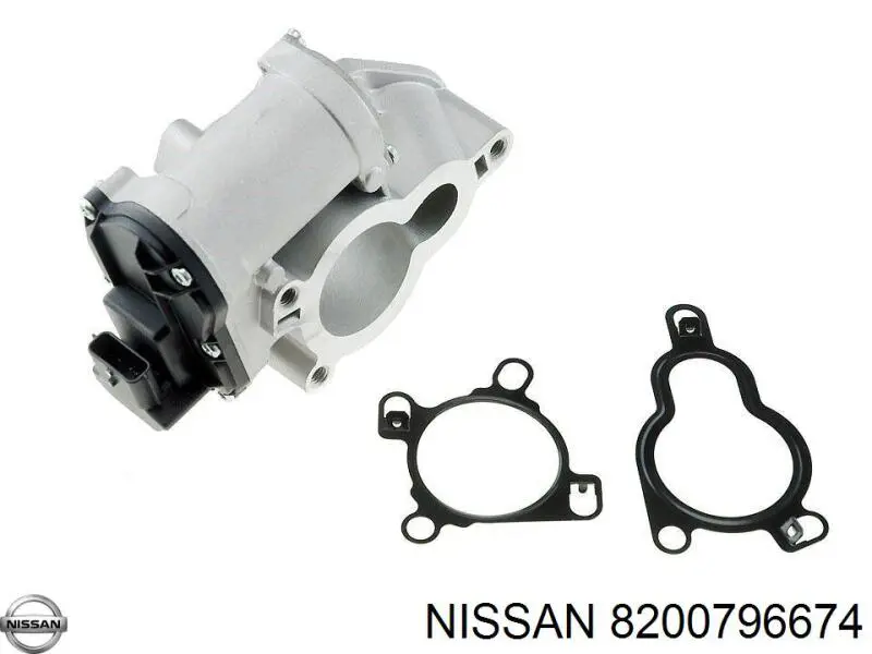 8200796674 Nissan válvula egr de recirculação dos gases