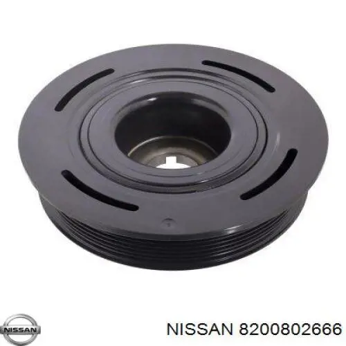 Шкив коленвала (демпфер) Nissan/Infiniti 8200802666 цена, от 76.57 USD
