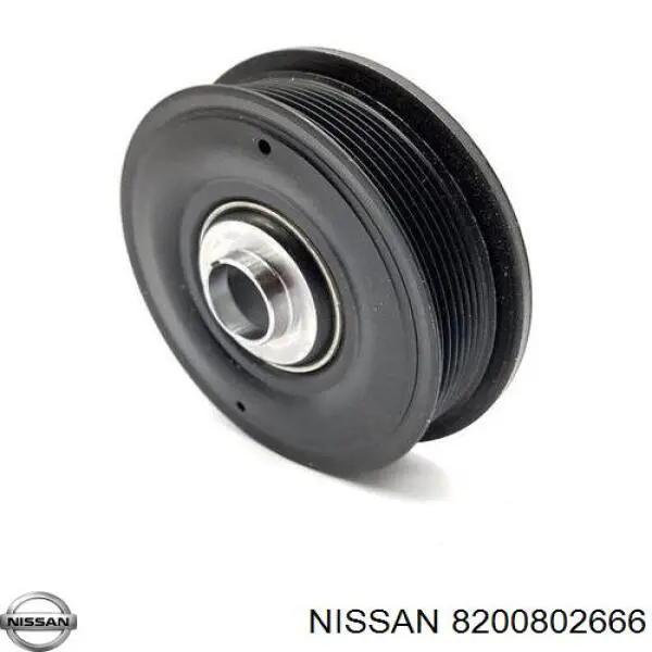Купить 8200802666 Nissan/Infiniti Шкив-демпфер коленвала