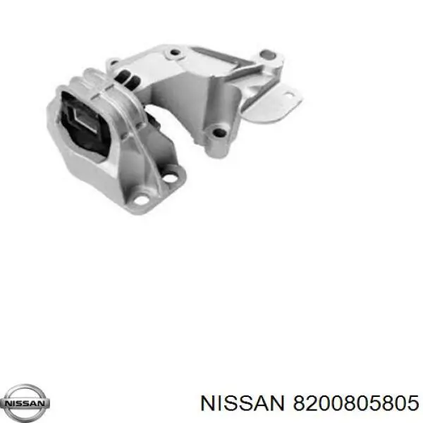 Подушка (опора) двигателя правая передняя 8200805805 Nissan