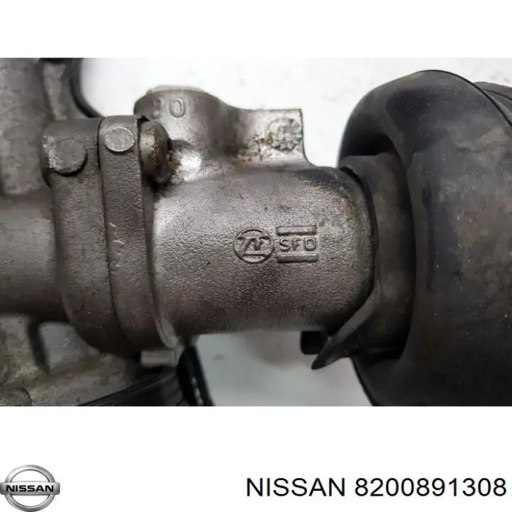 8200891308 Nissan cremalheira da direção