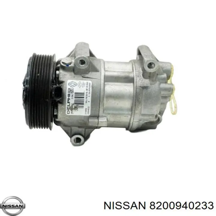 Компрессор кондиционера 8200940233 Nissan