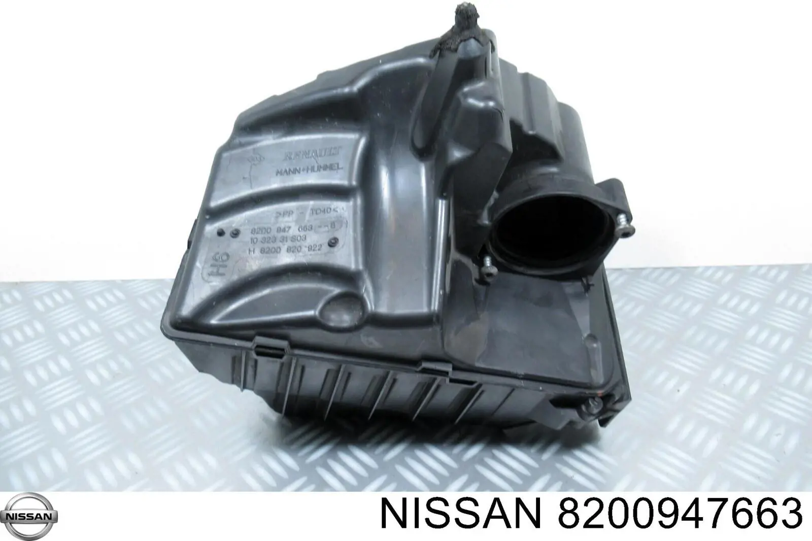 8200947663 Nissan caixa de filtro de ar