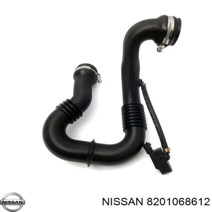 Правый шланг интеркуллера 8201068612 Nissan