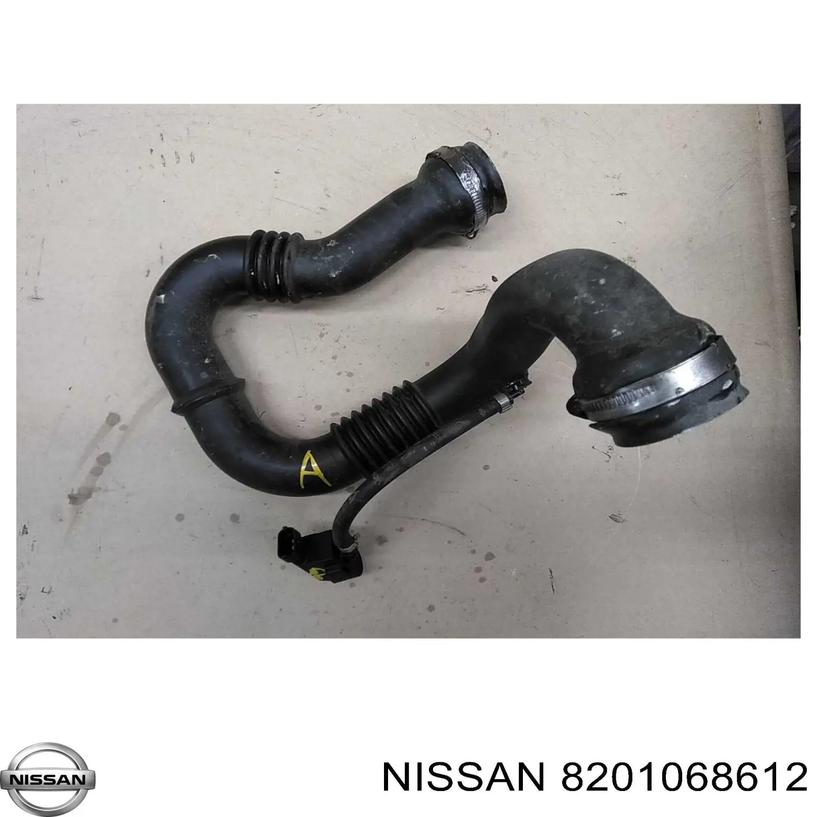 1657800Q0A RENAULT Manguera del intercooler derecha original y equivalente