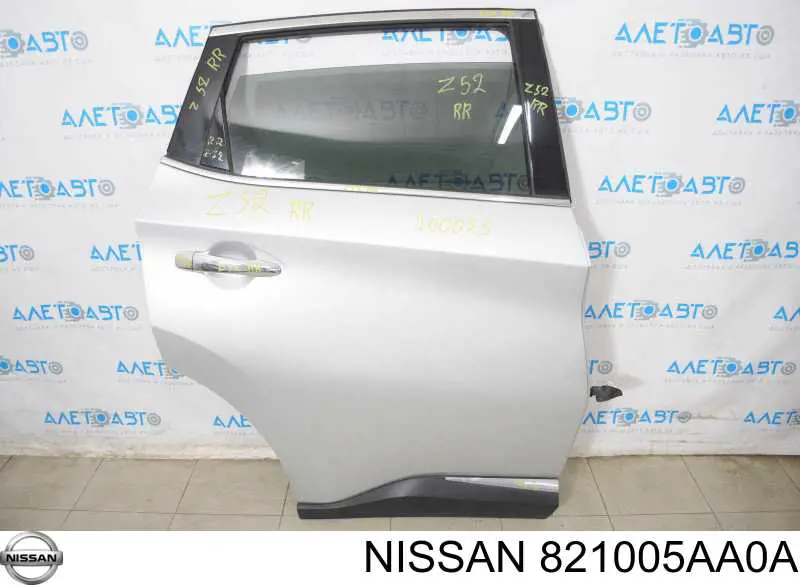 Дверь пассажирская задняя правая Nissan/Infiniti 821005AA0A цена, от 519.77 USD