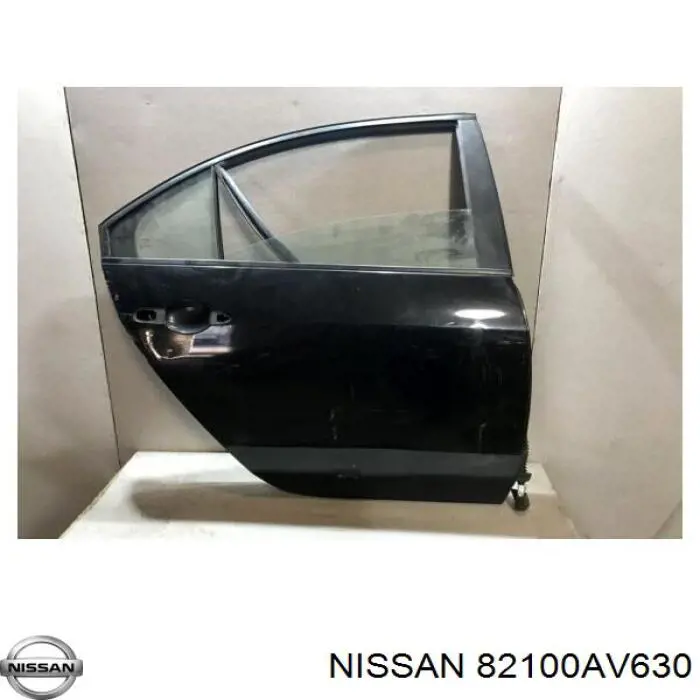 Porta traseira direita para Nissan Primera (P12)