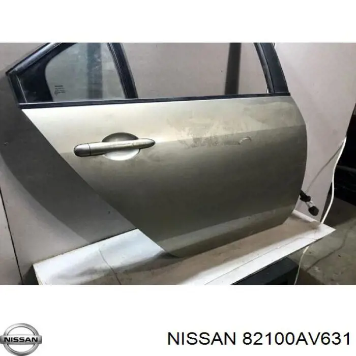 Купить 82100AV631 Nissan/Infiniti Дверь задняя в сборе