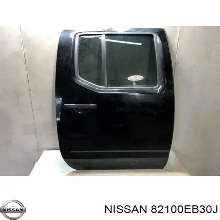 Porta traseira direita para Nissan Navara (D40M)