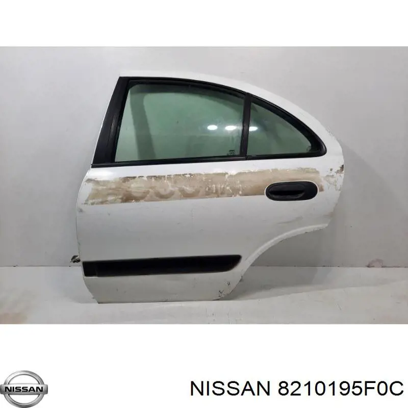 Porta traseira esquerda para Nissan Almera (B10RS)