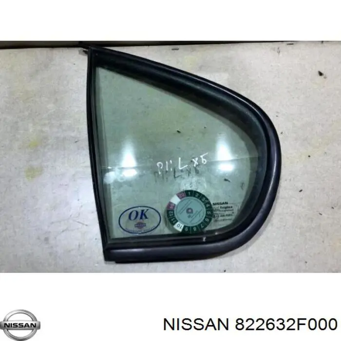 Задняя форточка левая Nissan/Infiniti 822632F000 цена, от 11.30 USD