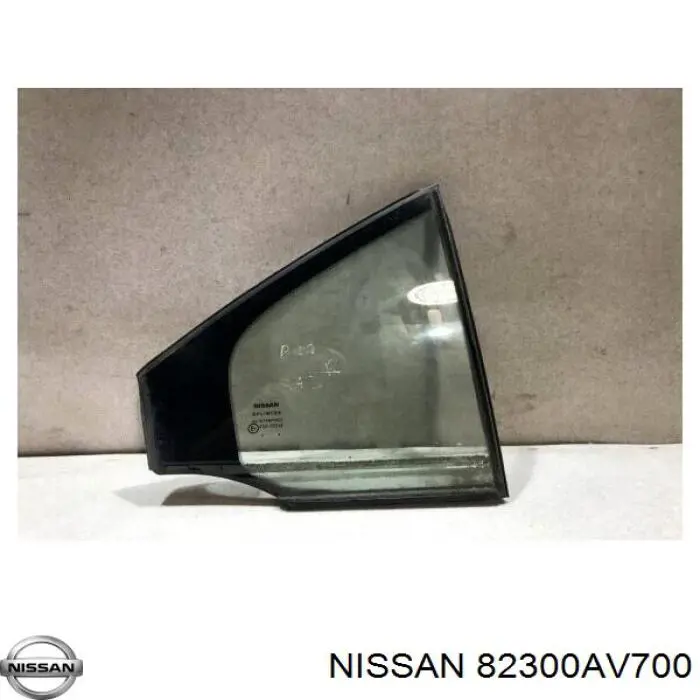Vidro da porta traseira direita para Nissan Primera (WP12)