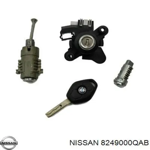 Купить 8249000QAB Renault (RVI) Замок двери сдвижной