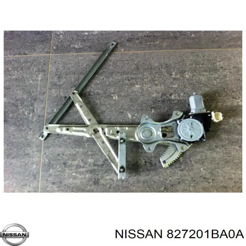 827201BA0A Nissan/Infiniti  Механизм стеклоподъемника правой задней двери