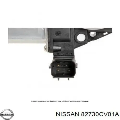 Motor de acionamento de vidro da porta traseira direita para Nissan Note (E11)