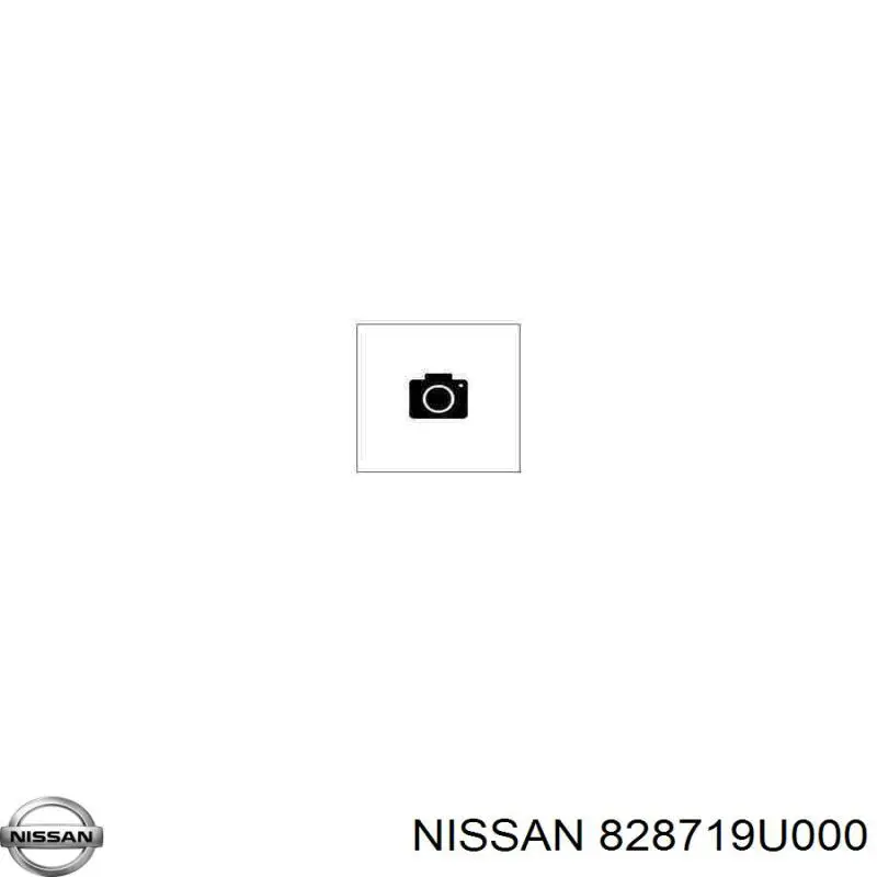 Moldura da porta traseira esquerda para Nissan Note (E11)
