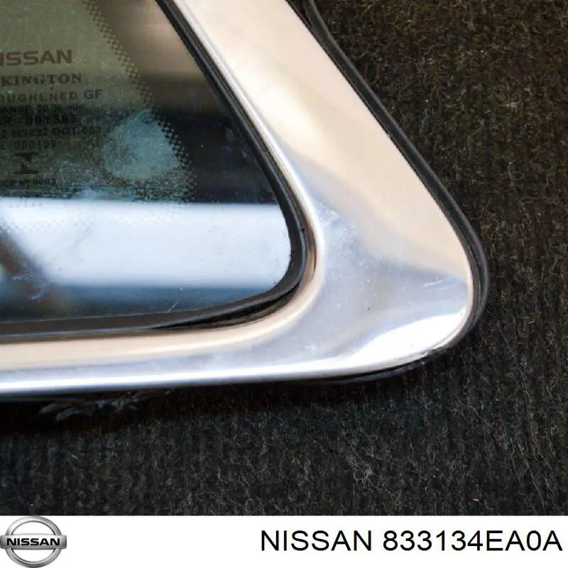 Купить 833134EA0A Nissan/Infiniti Стекло кузова (багажного отсека) левое