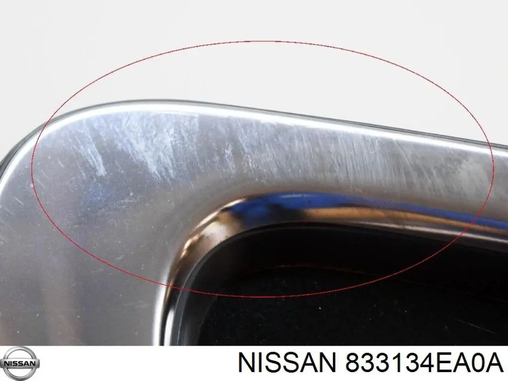 833134EA0A Nissan стекло кузова (багажного отсека левое)