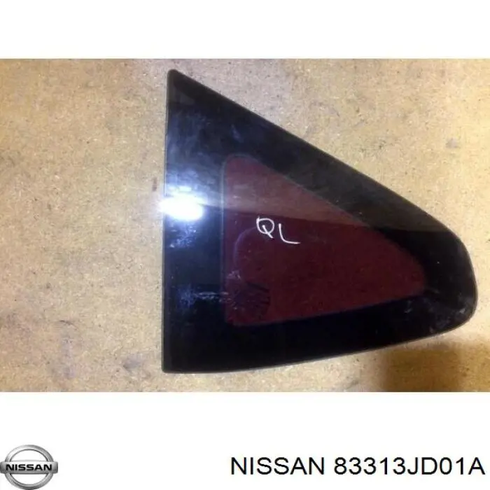 83313JD01A Nissan/Infiniti Стекло кузова/багажного отсека, левое