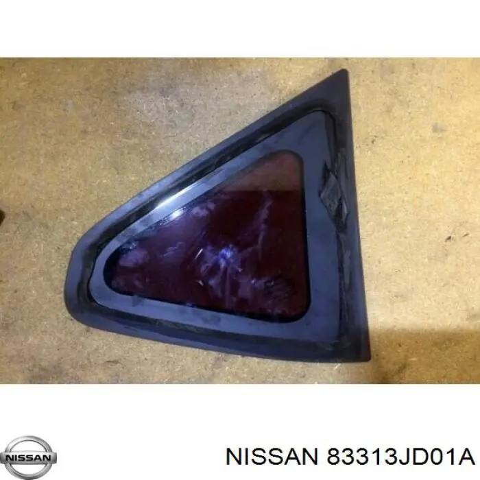 Стекло багажника, левое Nissan/Infiniti 83313JD01A цена, от 52.62 USD