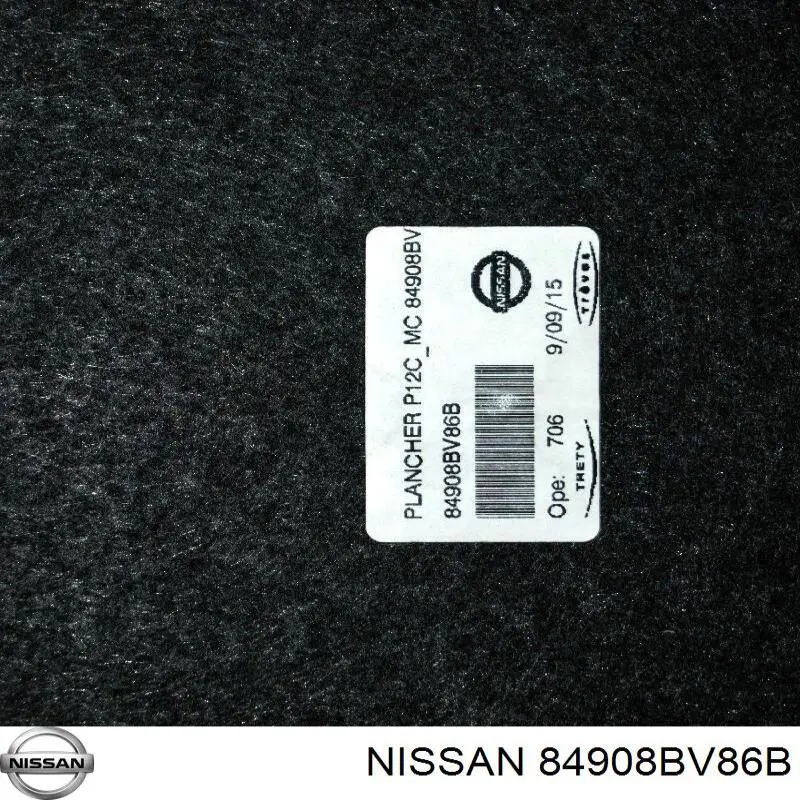  84908BV86B Nissan