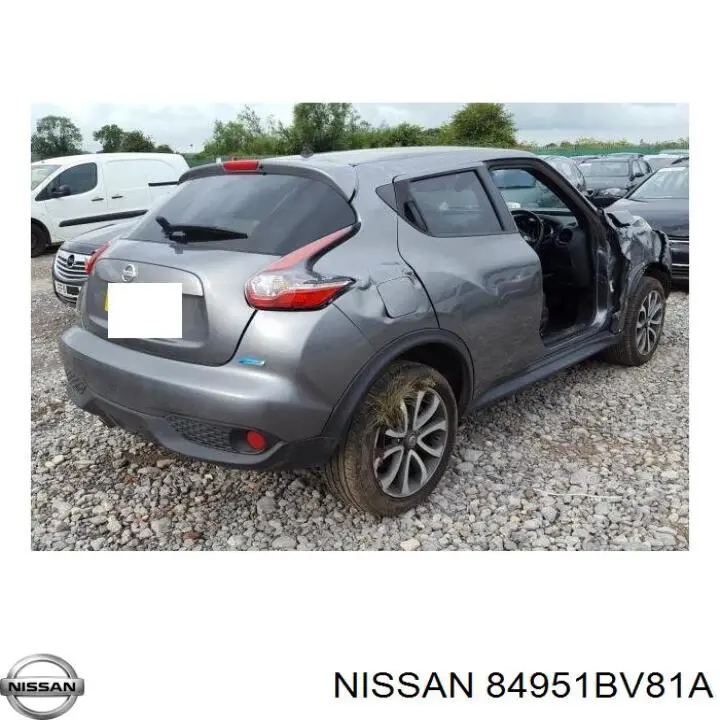 Купить 84951BV81A Nissan/Infiniti Облицовка багажного отсека левая