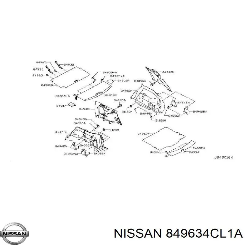  Nissan/Infiniti 849634CL1A цена, от 10.14 USD