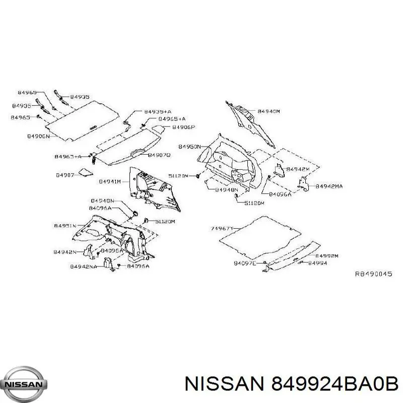 849924BA0B Nissan/Infiniti 