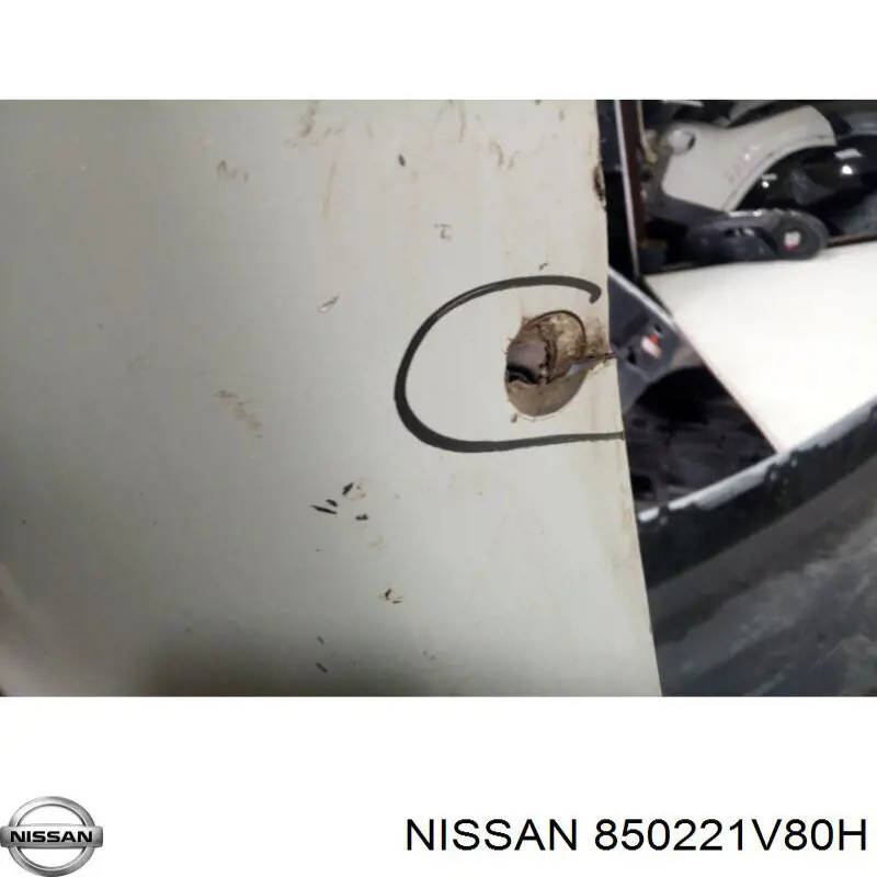 Купить 850221V80H Nissan/Infiniti Задний бампер