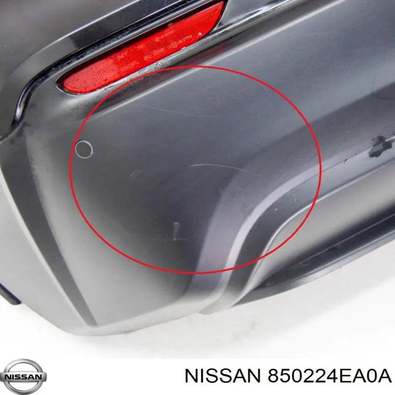Задний бампер 850224EA0A Nissan/Infiniti