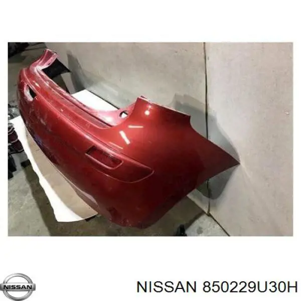 Бампер задний Nissan/Infiniti 850229U30H